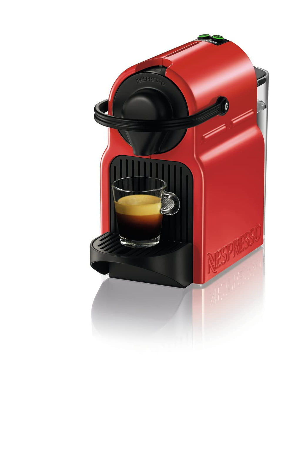 Zenory Inissia – Machine à Café à Capsules, Réservoir 0,7 L, Rouge Rubis