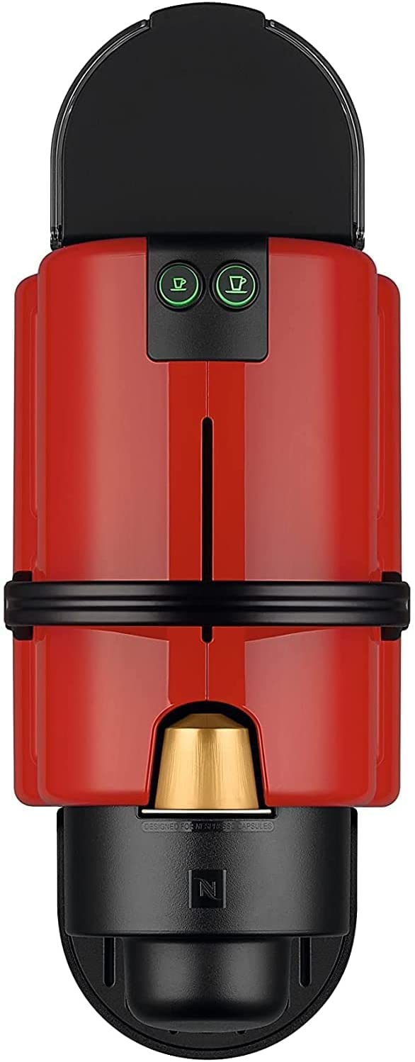 Zenory Inissia – Machine à Café à Capsules, Réservoir 0,7 L, Rouge Rubis
