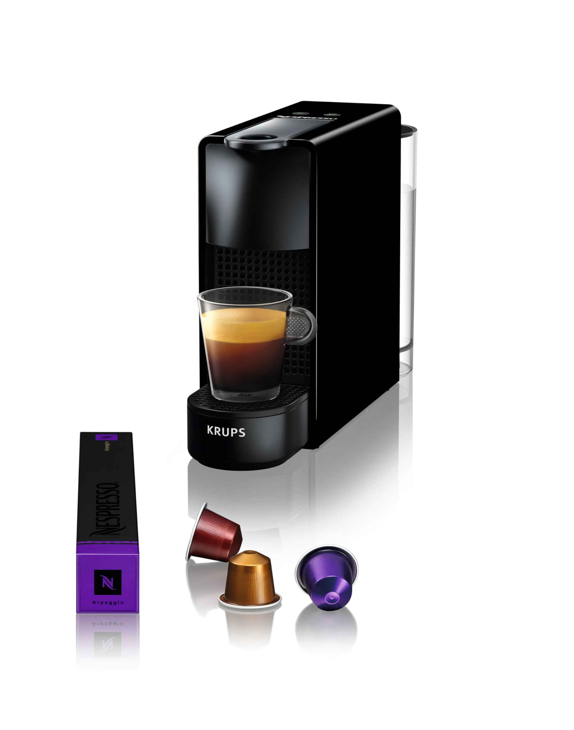 Zenory Essenza Mini – Machine à Café à Capsules, Compacte & Intuitive, Noire