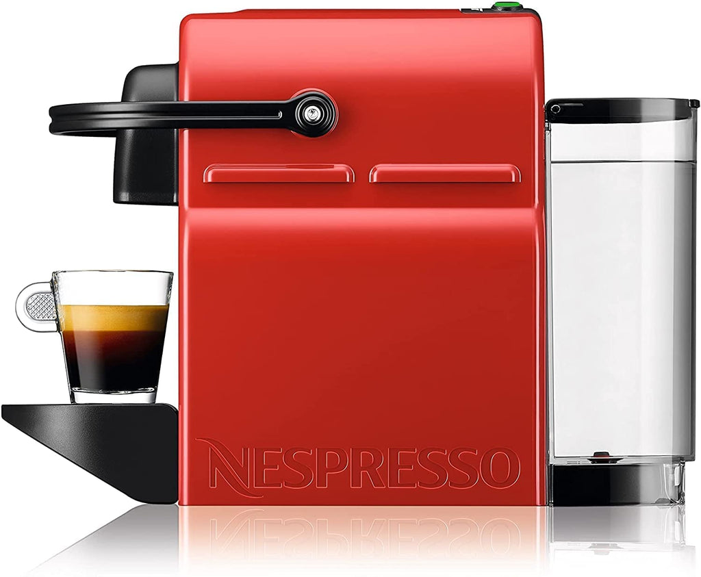 Zenory Inissia – Machine à Café à Capsules, Réservoir 0,7 L, Rouge Rubis