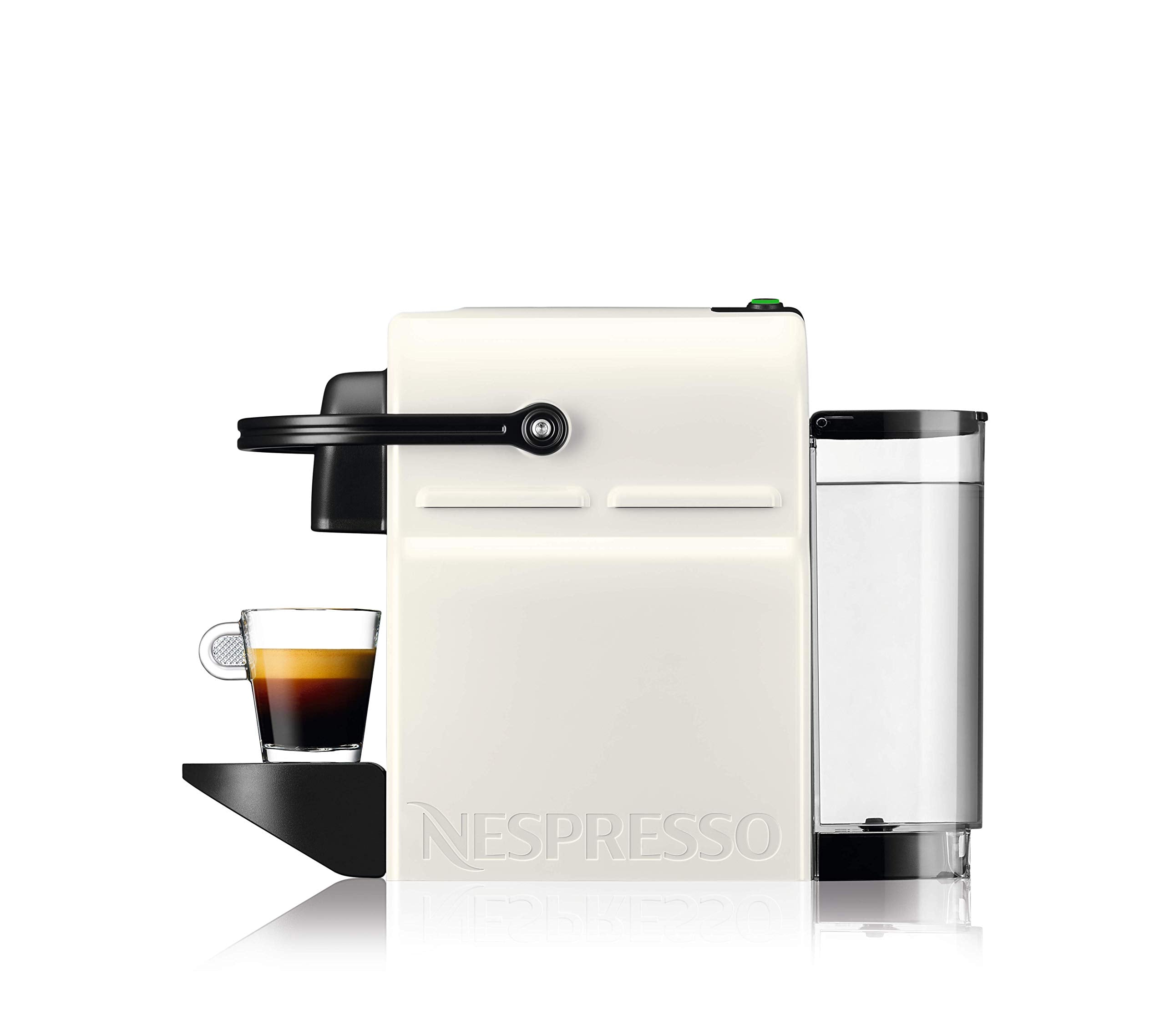 Zenory Inissia – Cafetière Espresso à Capsules, 19 Bars, Réservoir 0,7 L, Blanche