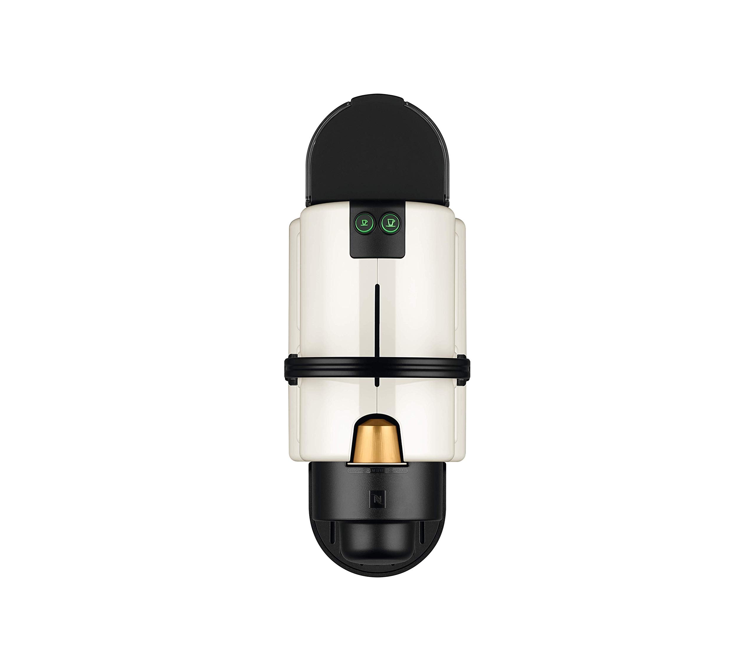 Zenory Inissia – Cafetière Espresso à Capsules, 19 Bars, Réservoir 0,7 L, Blanche